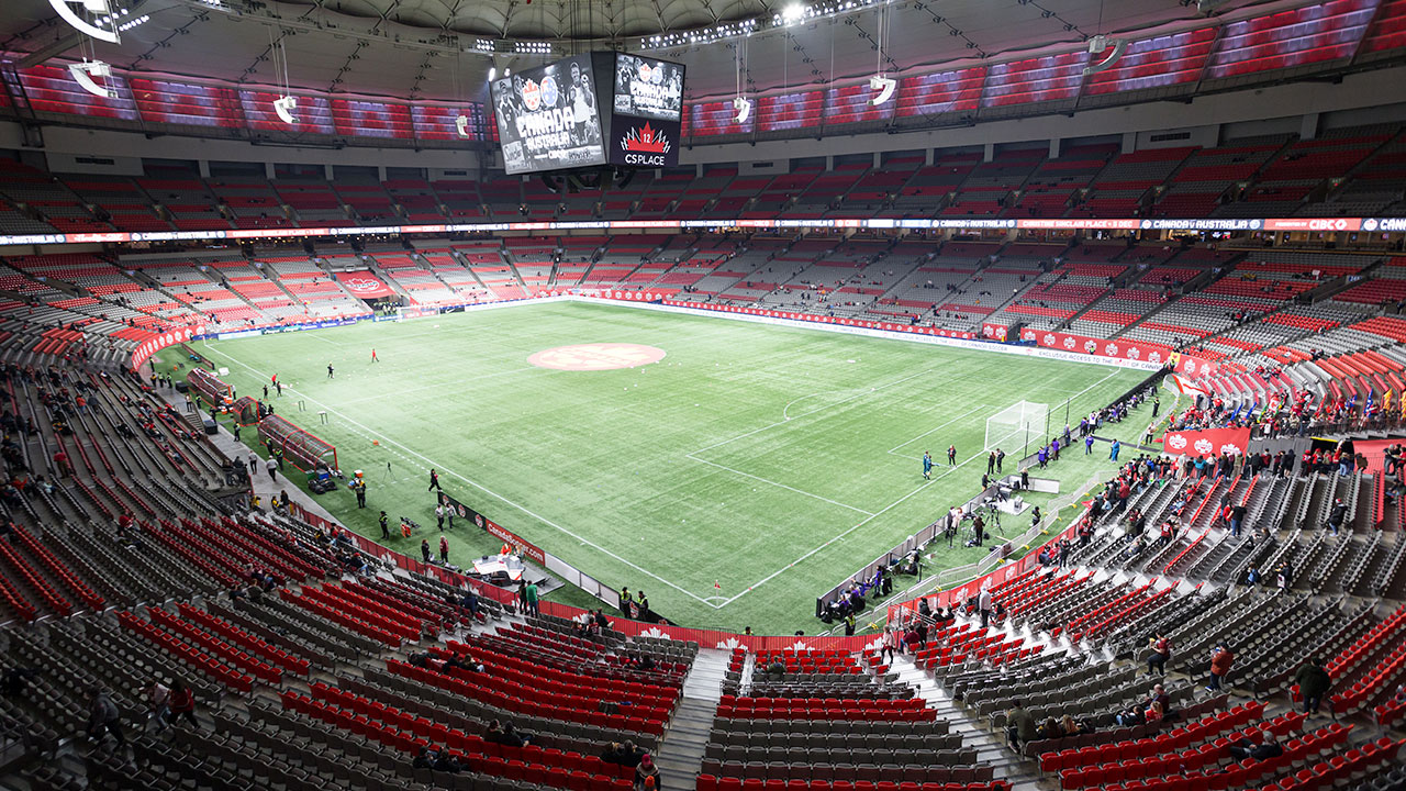 BC Place (Photo credit: Canada Soccer by Ryan Walter Wagner)