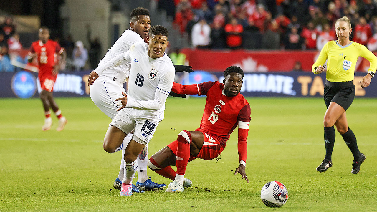 Canada faced Panama in a friendly match in October 2024 (Photo credit: Thiago Szwarc / TrueNorthFoot)